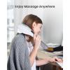 imageRENPHO Rechargeable Handheld Back Massager Cordless Electric Neck Massage Tool for Shoulder Foot Leg Calf Gifts for Women and MenCwhite