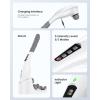 imageRENPHO Rechargeable Handheld Back Massager Cordless Electric Neck Massage Tool for Shoulder Foot Leg Calf Gifts for Women and MenCwhite