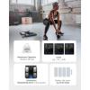 imageRENPHO Scale for Body Weight and Fat Percentage Smart Scale with 8 Electrodes Larger Platform Body Analyzer for BMI Body Fat Muscle Mass High Precision 400lbsBlacknew