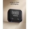 imageRENPHO Smart Body Measuring Tape Rechargeable Tape Measure with LED Display Measuring Tape for Body Measurements with App for Weight Loss ampamp Fitness Shape Retractable 60in 150cm Black