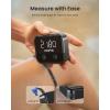 imageRENPHO Smart Body Measuring Tape Rechargeable Tape Measure with LED Display Measuring Tape for Body Measurements with App for Weight Loss ampamp Fitness Shape Retractable 60in 150cm Black