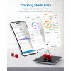 imageRENPHO Smart Scale for Body Weight Body Fat Scale for BMI Body Fat Muscle Mass RENPHO Digital Kitchen Scale Smart Food Weight Scale with Nutritional Calculator Gram Scale for Weight Loss