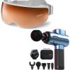 imageRENPHO Eyeris Calina Eye ampamp Temple Massager for MigrainesMassage Gun Deep Tissue Portable Percussion Massager for Back and Neck