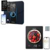 imageRENPHO Smart Scale for Body Weight Body Fat Scale for BMI Body Fat Muscle Mass RENPHO Digital Kitchen Scale Smart Food Weight Scale with Nutritional Calculator Gram Scale for Weight Loss