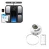 imageRENPHO Smart Scale with 8 Electrodes Larger Platform RENPHO Body Measuring Tape Bluetooth Smart Tape Measure with Lock Hook ampamp Retractable Function