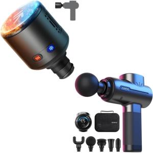 imageRENPHO Active Massage Gun ampamp Massage Gun Head with Heat and Cool