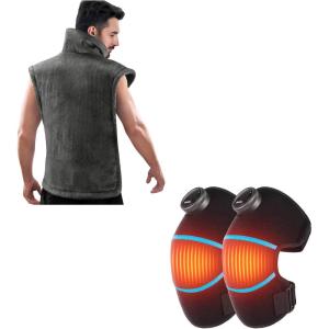 imageRENPHO Heating Pad for Back ampamp Knee Pain Relief