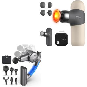 imageRENPHO Mini Thermal Massage Gun with Heat R4 Massage Gun with Adjustable Arm
