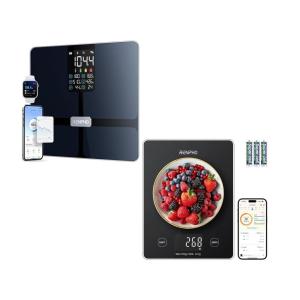 imageRENPHO Smart Food Scale and RENPHO Smart Scale with BMI Body Fat Muscle Mass