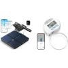 imageRENPHO Body Measuring Tape with App and Smart Scale for Body Weight 8Electrode Body Composition Scale with BMI Body Fat Muscle Mass