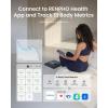 imageRENPHO Smart Scale for Body Weight Body Fat Scale for BMI Body Fat Muscle Mass RENPHO Smart Body Measuring Tape Rechargeable Tape Measure with LED Display