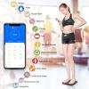 imageRenpho Bluetooth Body Fat Scale Digital Weight Scale Bathroom Smart Body Composition AnalyzerSmart Tape Measure Body with App