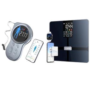 imageRENPHO Smart Scale for Body Weight ampamp Smart Tape Measure
