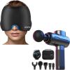 imageRENPHO Migraine Ice Head Wrap FSA or HSA Eligible ampamp Massage Gun Deep Tissue