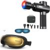 imageRENPHO Thermacool Massage Gun Deep Tissue with Heat and Cold Head Eyeris 3 Voice Controlled Eye Massager with Heat and Cooling