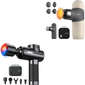 imageRENPHO Thermacool Massage Gun Deep Tissue with Heat and Cold Head Travel Size with Carry Case for Athletes