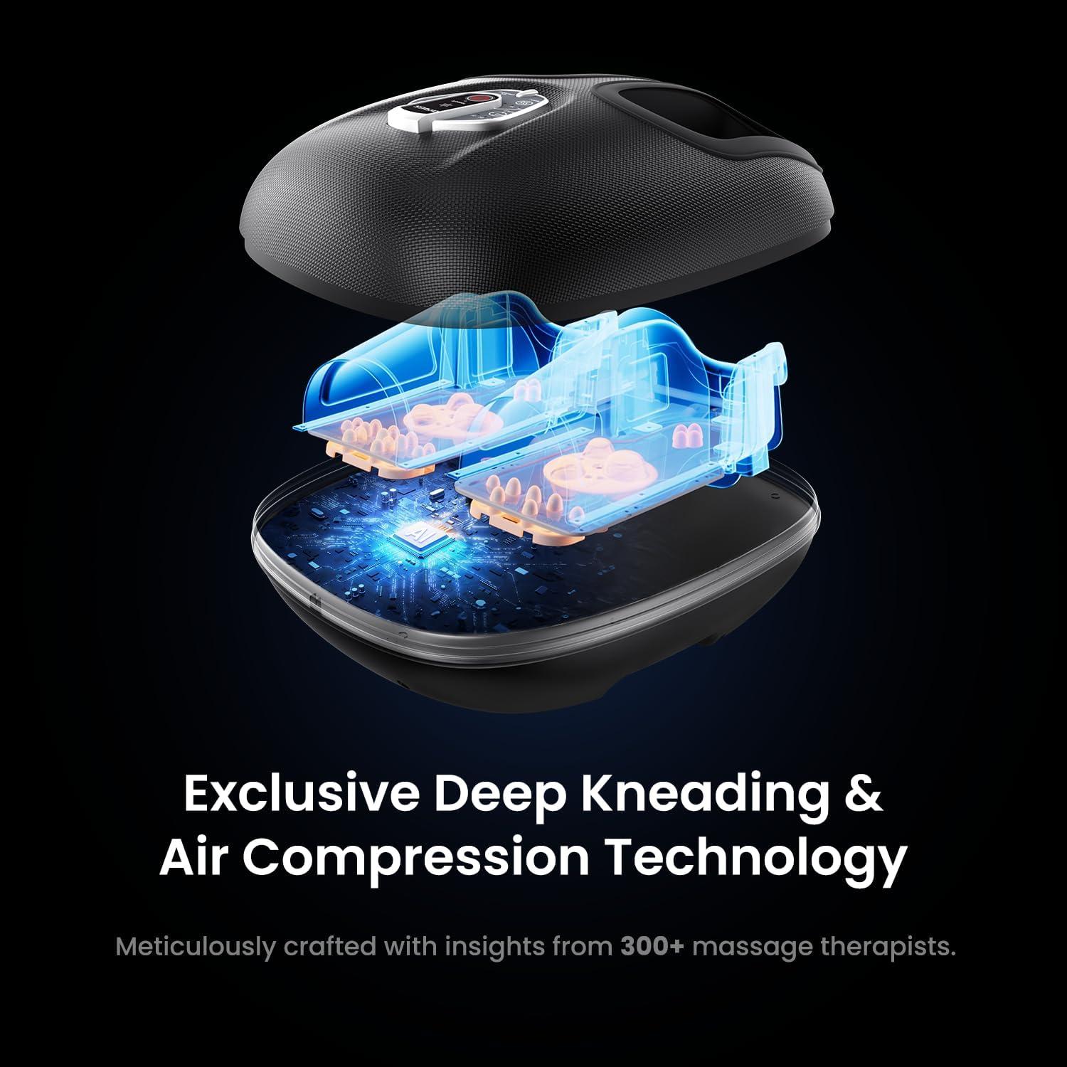 imageRENPHO Foot Massager and Massage Gun with Heat