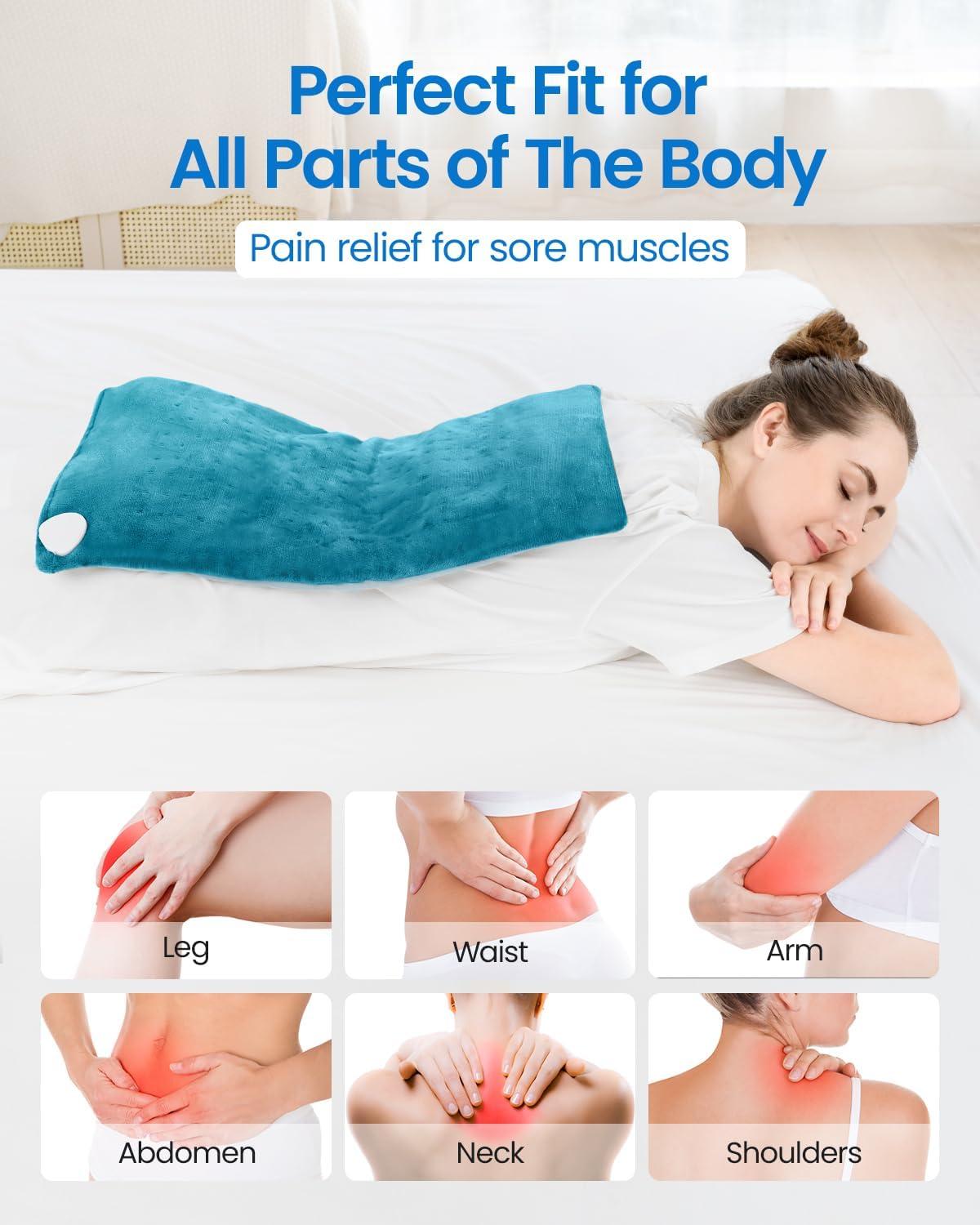 imageRENPHO Heating Pad for Back FSA HSA Approved