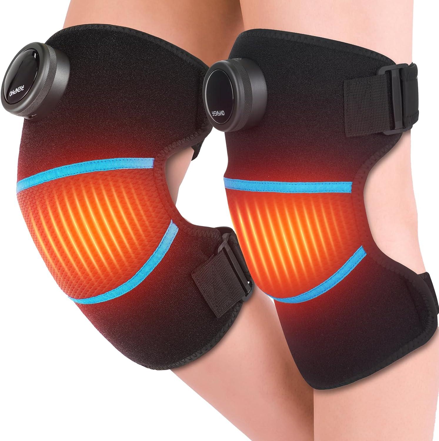 imageRENPHO Neck Shoulder Heating pad ampamp Heating Pad for Knee