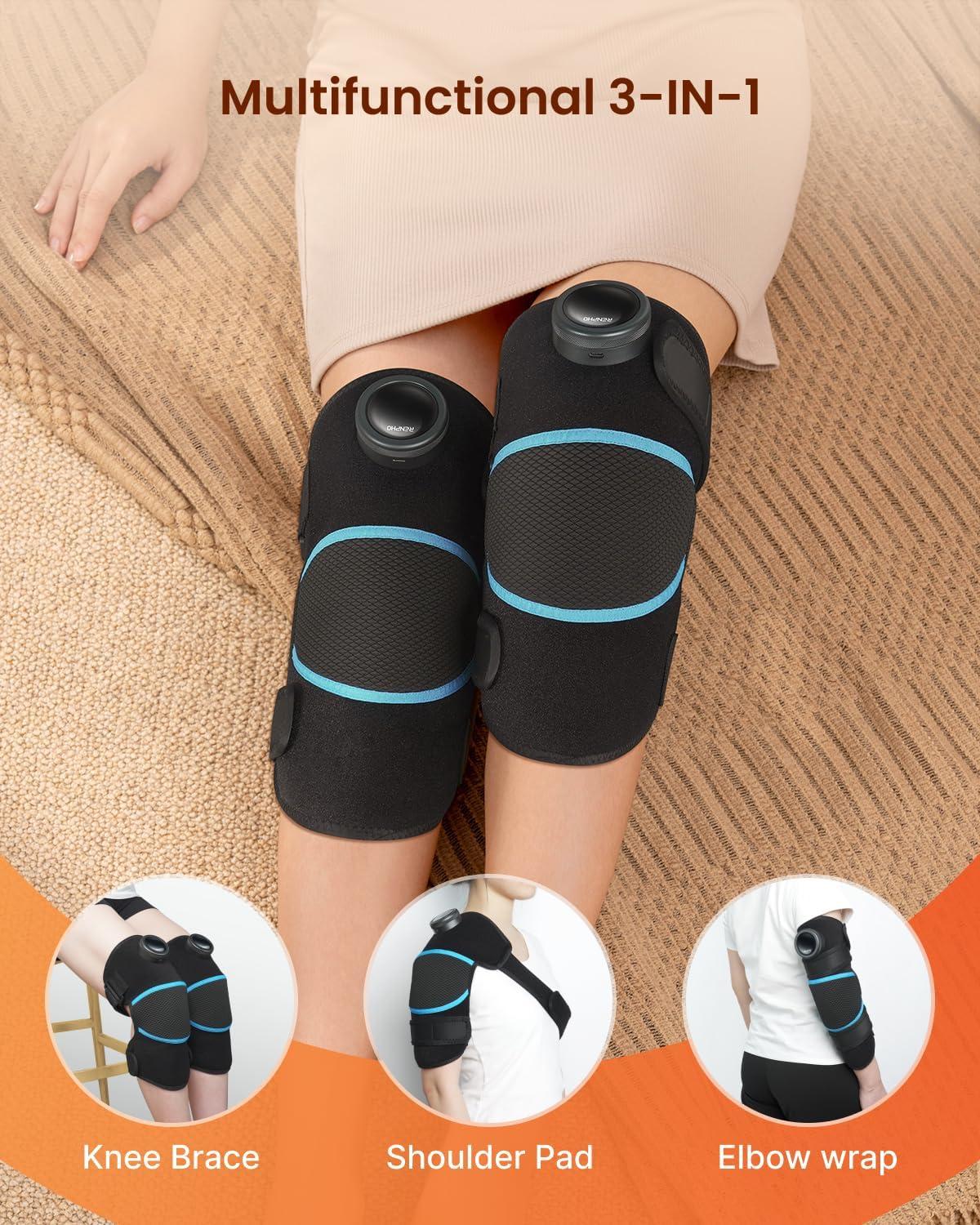 imageRENPHO Neck Shoulder Heating pad ampamp Heating Pad for Knee