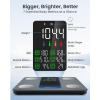imageRENPHO Smart Scale for Body Weight Coffee Scale with Timer and Smart Body Measuring Tape