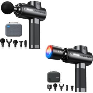 imageRENPHO Massage Gun with Heat and Cold Head ampamp Active Massage Gun Deep Tissue