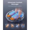 imageRENPHO Foot Massager with Heat 2026 Upgraded Birthday Christmas Gifts for Women Men Elderly FSA Eligible Shiatsu Foot Massager for Plantar Fasciitis DeepKneading Air Squeezing Feet Massager