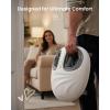 image:imageRENPHO Solheel Base Heated Foot Massager 2026 Upgraded Shiastu Foot Massager with Pressure Monitor Tech FullFoot Massage Machine with Kneading amp Compression Birthday Gifts for Women MomWhite