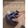 image:imageRENPHO Thermacool 2in1 Foot Massager with Heat amp Cold Rechargeable Handheld Back Massager