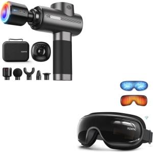 image:imageRENPHO Eyeris 3 Eye Massager Massage Gun with Heat