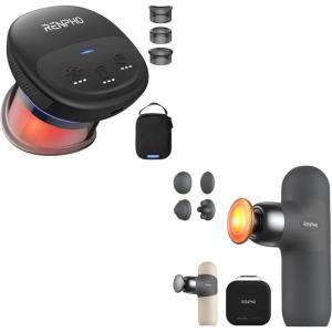 image:imageRENPHO Mini Thermal Massage Gun with Heat Emberace Cup Smart Cupping Massager