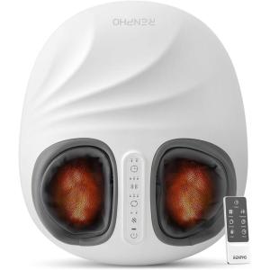 image:imageRENPHO Shiatsu Foot Massager with Heat 2026 Upgraded 3 Levels Deep Kneading amp Air Compression Feet Massage for Relaxation Birthday Day Gifts for Men Women Mom Dad