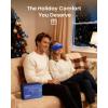 image:imageRENPHO Limited Edition Mothers Day Gifts Eye Massager with Heat and Cooling Voice Control Massaging Eye Mask for Migraine Headache Dry Eyes and Stress Relief  Eyeris 3Blue