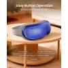 image:imageRENPHO Limited Edition Mothers Day Gifts Eye Massager with Heat and Cooling Voice Control Massaging Eye Mask for Migraine Headache Dry Eyes and Stress Relief  Eyeris 3Blue