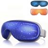image:imageRENPHO Limited Edition Mothers Day Gifts Eye Massager with Heat and Cooling Voice Control Massaging Eye Mask for Migraine Headache Dry Eyes and Stress Relief  Eyeris 3Blue