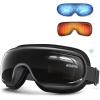 image:imageRENPHO Limited Edition Mothers Day Gifts Eye Massager with Heat and Cooling Voice Control Massaging Eye Mask for Migraine Headache Dry Eyes and Stress Relief  Eyeris 3Black