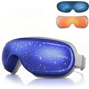 image:imageRENPHO Limited Edition Mothers Day Gifts Eye Massager with Heat and Cooling Voice Control Massaging Eye Mask for Migraine Headache Dry Eyes and Stress Relief  Eyeris 3Blue