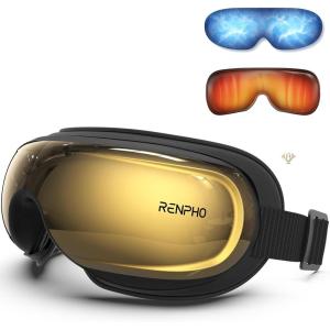 image:imageRENPHO Limited Edition Mothers Day Gifts Eye Massager with Heat and Cooling Voice Control Massaging Eye Mask for Migraine Headache Dry Eyes and Stress Relief  Eyeris 3Gold