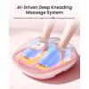 image:imageRENPHO Foot Massager Machine with Heat 2026 Upgraded Shiatsu Foot Massager for Plantar Fasciitis Mothers Day Gifts for Mom Cordless Control Birthday Gifts for Women Men PinkBpink