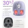 image:imageRENPHO Foot Massager Machine with Heat 2026 Upgraded Shiatsu Foot Massager for Plantar Fasciitis Mothers Day Gifts for Mom Cordless Control Birthday Gifts for Women Men PinkBpurple
