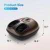 image:imageRENPHO Foot Massager Machine with Heat 2026 Upgraded Shiatsu Foot Massager for Plantar Fasciitis Mothers Day Gifts for Mom Cordless Control Birthday Gifts for Women Men PinkCbrown