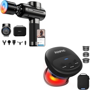 image:imageRENPHO Emberace Cup Smart Cupping Massager Active Thermacool Massage Gun with Heat amp Cold