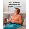 image:imageRENPHO Heating Pad for Neck Shoulder amp Back Weighted Heating Pad with 6 Heat Levels 3 Autooff Timers Soft Machine Washable Flannel ETL Safety Certified Overheat Protection Removable Controller