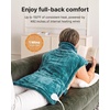 image:imageRENPHO Heating Pad for Neck Shoulder amp Back Weighted Heating Pad with 6 Heat Levels 3 Autooff Timers Soft Machine Washable Flannel ETL Safety Certified Overheat Protection Removable Controller
