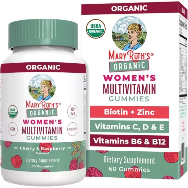 MaryRuths Multivitamin for Women 14  Womens Multivitamin Gummies  Immune Support Daily Womens Multivitamin  Skin Health  Gummy Vitamins for Women  Sugar Free  Vegan  NonGMO  60 Count