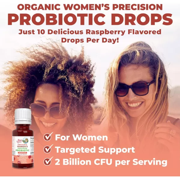 Baby Probiotic Drops by MaryRuths  Liquid Precision Probiotics for Digestive Health  Colic Calm  Occasional Colic Baby Relief  USDA Organic  Vegan  Baby Essentials 30 ServingsWomen