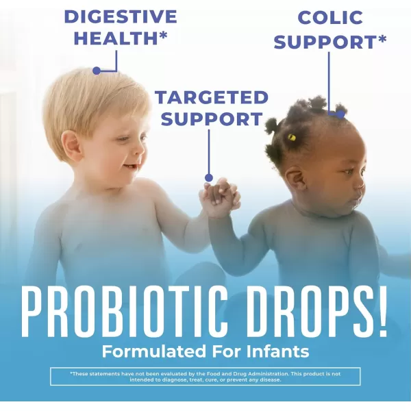 Baby Probiotic Drops by MaryRuths  Liquid Precision Probiotics for Digestive Health  Colic Calm  Occasional Colic Baby Relief  USDA Organic  Vegan  Baby Essentials 30 ServingsInfant