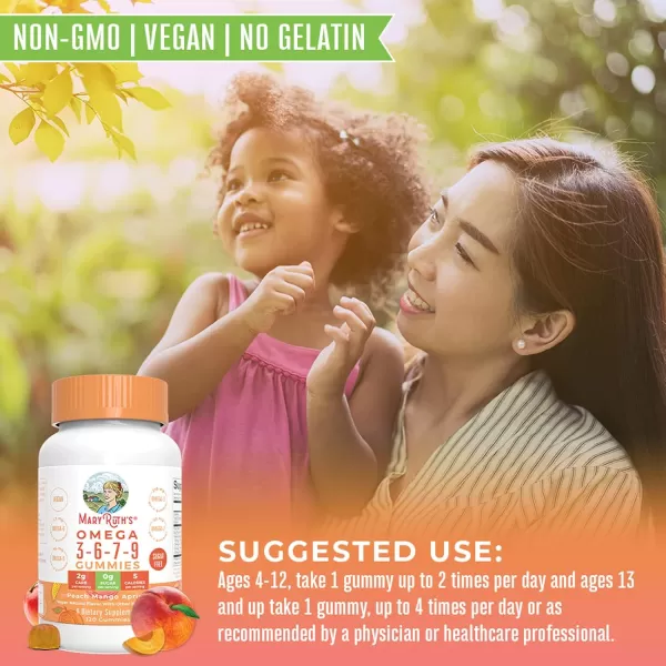 Mary Ruths Omega 3679 Gummies 120 CT