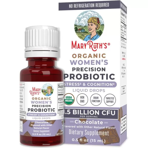 Baby Probiotic Drops by MaryRuths  Liquid Precision Probiotics for Digestive Health  Colic Calm  Occasional Colic Baby Relief  USDA Organic  Vegan  Baby Essentials 30 ServingsWomens Stress  Cognition