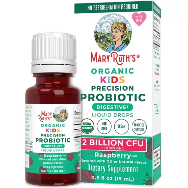 Baby Probiotic Drops by MaryRuths  Liquid Precision Probiotics for Digestive Health  Colic Calm  Occasional Colic Baby Relief  USDA Organic  Vegan  Baby Essentials 30 ServingsKids